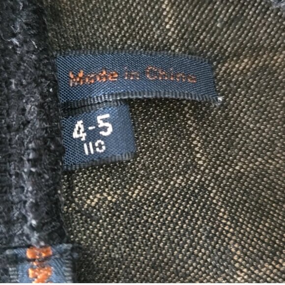 NONO  Kids plaid wool like flared pants with Tan Accents size 4-5 - Picture 7 of 10